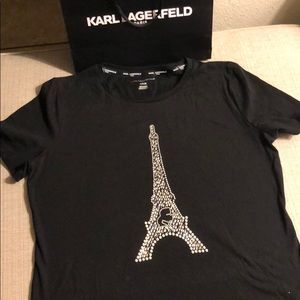 Eiffel Tower Black Top